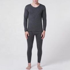 2 Sets of Mens Thickened Thermal Underwear Sets 