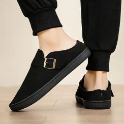 6 Pairs Solid Color Microfiber Household Slippers