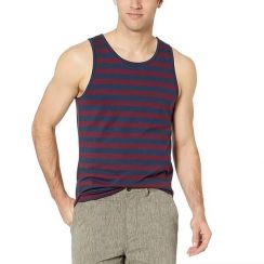 4Pcs Mens Casual Striped Tank Top